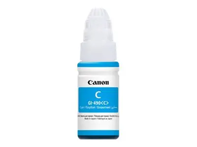 CANON Cerneală GI-490 cyan, sticlă de cerneală