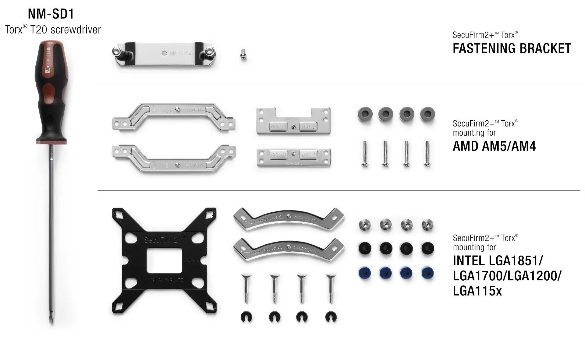Noctua Mounting KIT - NM-M1-MP78 - image 1