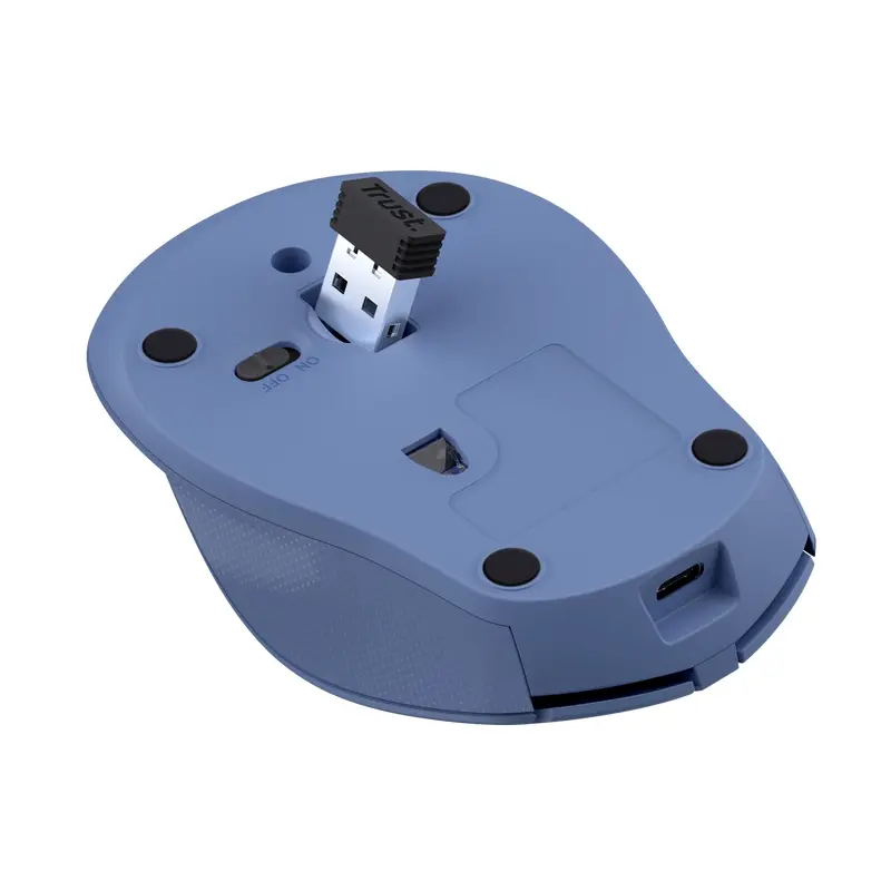 Ποντίκι, TRUST Zaya Wireless Rechargeable Mouse Μπλε - image 5