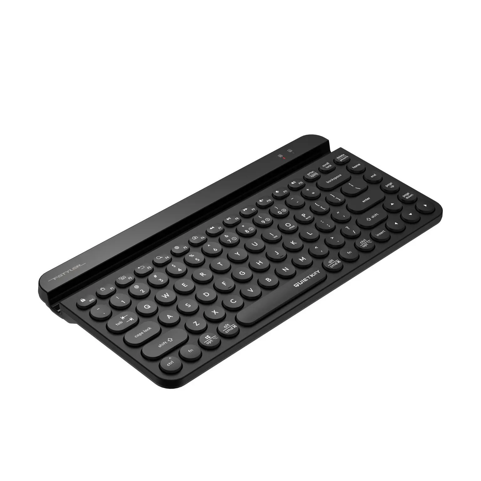 Безжична клавиатура A4tech Fstyler FBK30, Bluetooth, 2.4G, Стойка за телефон, Кирилизирана, Черна - image 2