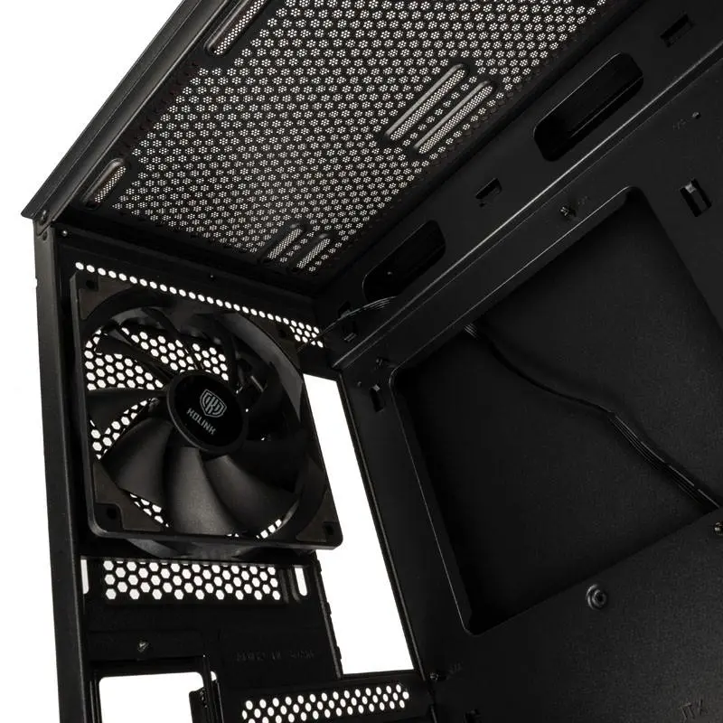 Кутия Kolink Unity Meshbay Performance Mid-Tower, Черна - image 8