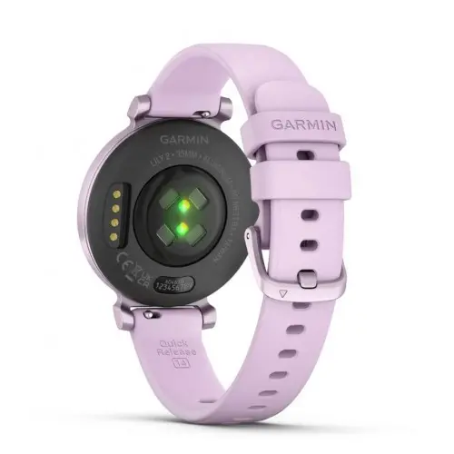 Garmin Lily® 2 - Metallic Lilac с Lilac силиконова каишка 010-02839-01 - image 4