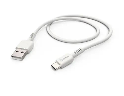 Кабел за зареждане HAMA "Eco", USB-A - USB-C, 1 м, 187281 - image 2