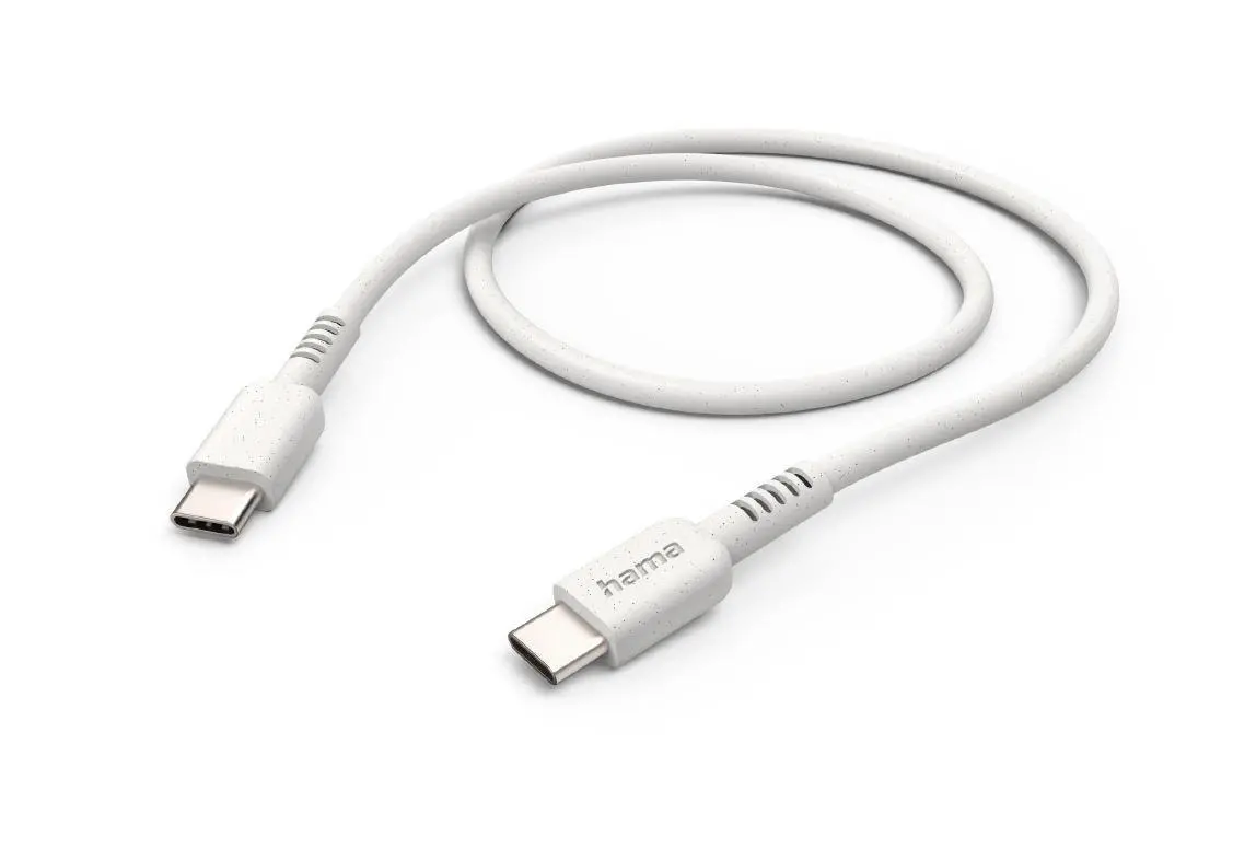 Cablu de încărcare HAMA "Eco", USB-C - USB-C, 1 m, 187282 - image 2