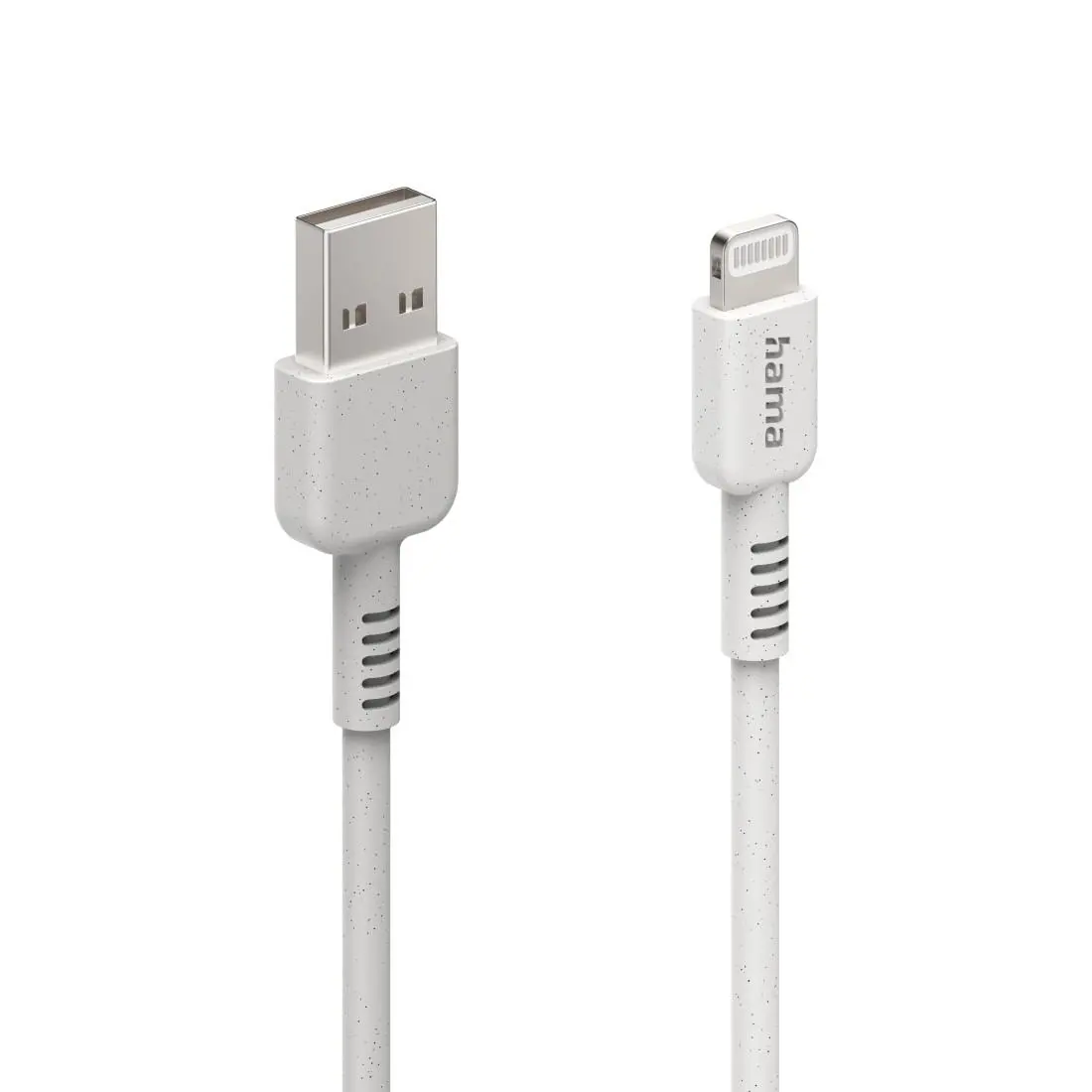 Кабел за зареждане HAMA "Eco", USB-A - Lightning, 1 м, 187283 - image 1