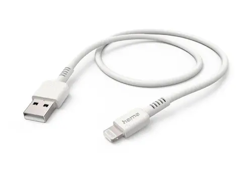 Кабел за зареждане HAMA "Eco", USB-A - Lightning, 1 м, 187283 - image 2