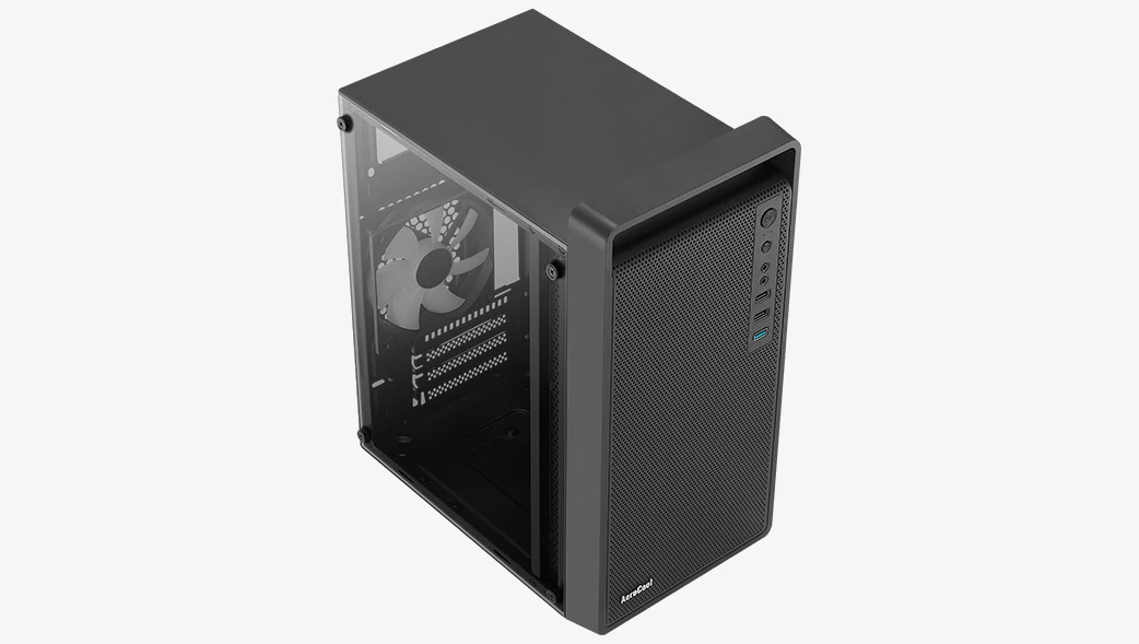 AeroCool кутия Case mATX - CS-109-G-BK-v1 - FRGB, Tempered Glass - image 15