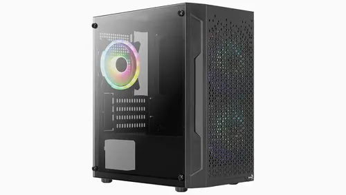 AeroCool кутия Case mATX - Trinity Mini-G-BK-v3 - 3 fans included, Tempered Glass - image 8