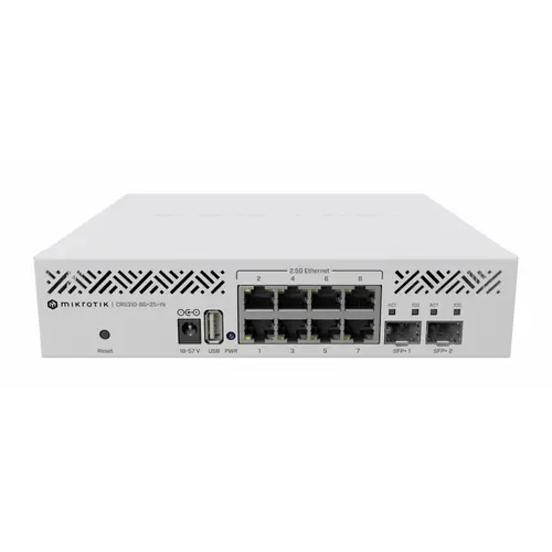 Суич MikroTik CRS310-8G-2S-IN, 8 x Gigabit Ethernet ports, 2 x SFP - image 2