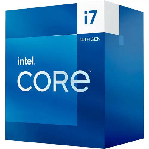 Процесор, Intel Core i7-14700F 20C/28T (eC 1.5GHz / pC 2.1GHz / 5.4GHz Boost, 33MB, 65W, LGA1700)