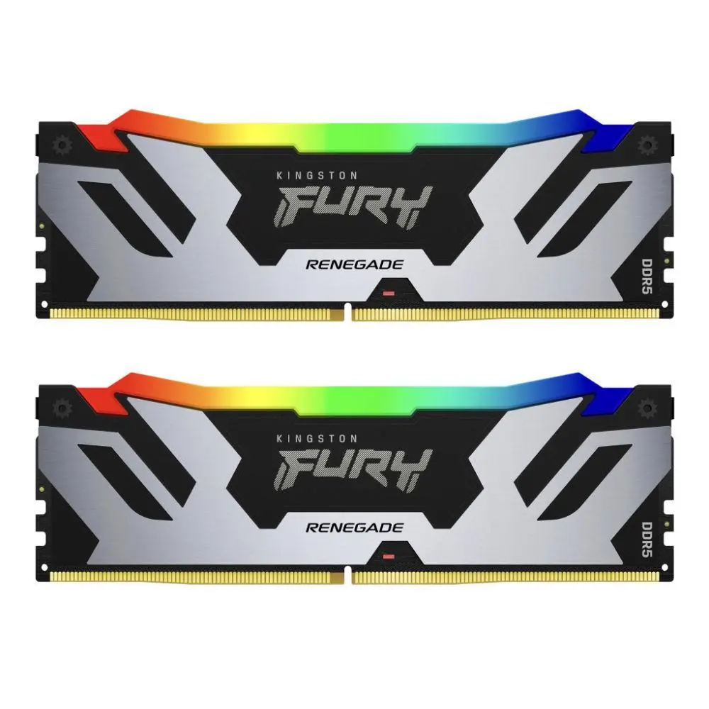 Kingston 96GB 6000MT/s DDR5 CL32 DIMM (Kit of 2) FURY Renegade RGB XMP