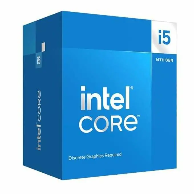 Procesor Intel Raptor Lake Core i5-14400F, 6P+4E nuclee, 2.50 GHz, 20MB, LGA1700, 65W, BOX