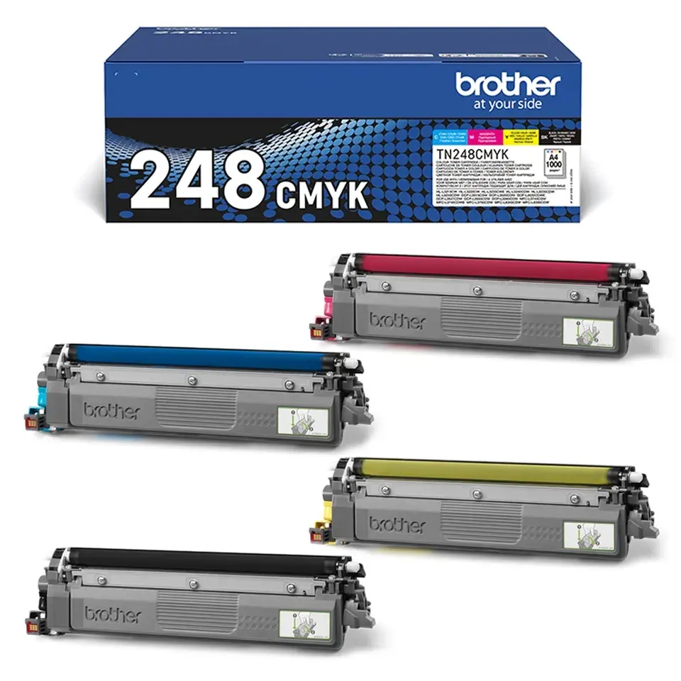 Consumabil, Brother TN-248VAL Cartușe toner - Multipack - image 1