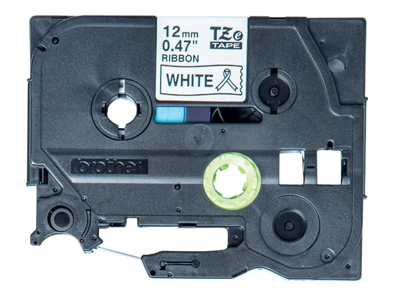 BROTHER TZe-R231 υφασμάτινη ταινία μαύρο/λευκό 12mm/4m