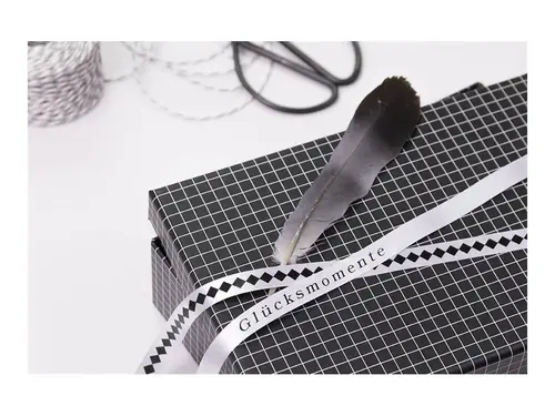 BROTHER TZe-R231 textile tape black/white 12mm/4m