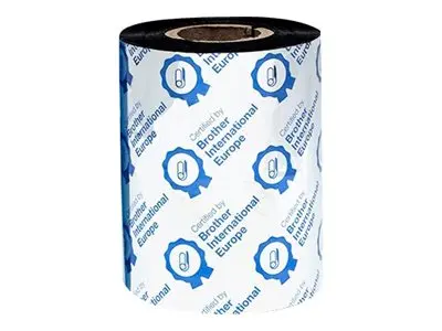 Консуматив, Brother Premiumwax black 80mmx300m ribbon (PK OF 12) - image 1