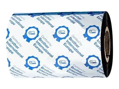 Консуматив, Brother Standard wax/resin black 80mmx300m ribbon (PK OF 12) - image 1