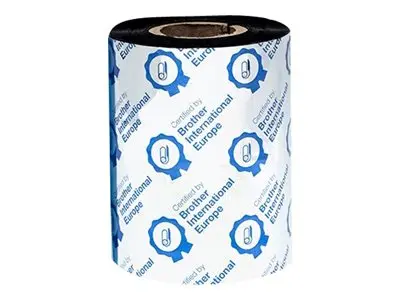 Консуматив, Brother Standard wax/resin black 80mmx300m ribbon (PK OF 12) - image 2