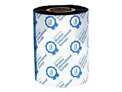 Консуматив, Brother Premium wax/resin black 80mmx300m ribbon (PK OF 12) - image 1