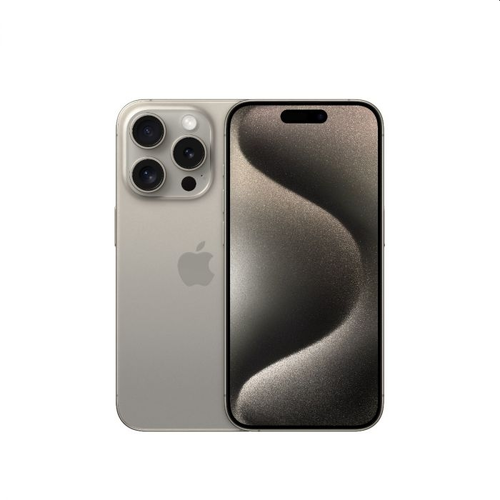 Мобилен телефон, Apple iPhone 15 Pro 128GB Natural Titanium