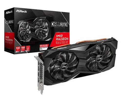 Видео карта ASRock AMD Radeon RX 6700 XT Challenger D 12GB - image 4