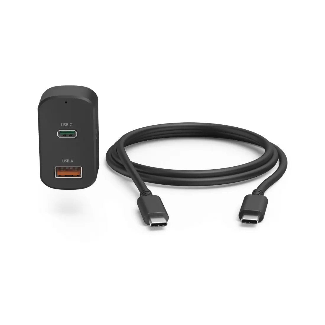 Зарядно за лаптоп за кола HAMA, USB-C, (PD), 5-20 V/ 65 W, 200018 - image 1