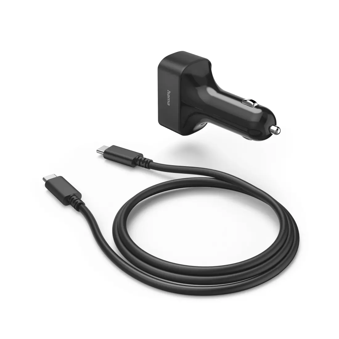 Зарядно за лаптоп за кола HAMA, USB-C, (PD), 5-20 V/ 65 W, 200018 - image 2