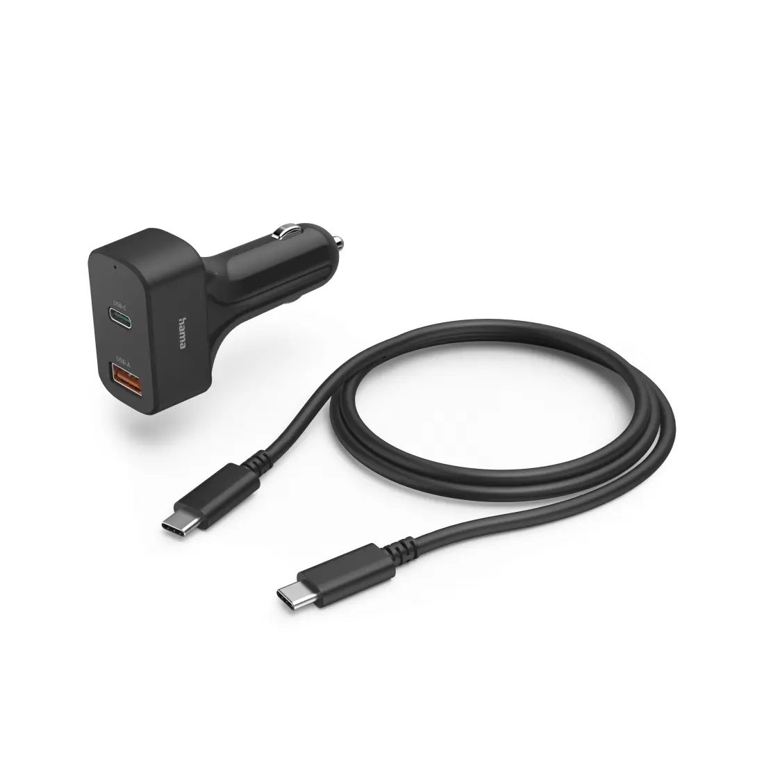 Зарядно за лаптоп за кола HAMA, USB-C, (PD), 5-20 V/ 65 W, 200018 - image 4