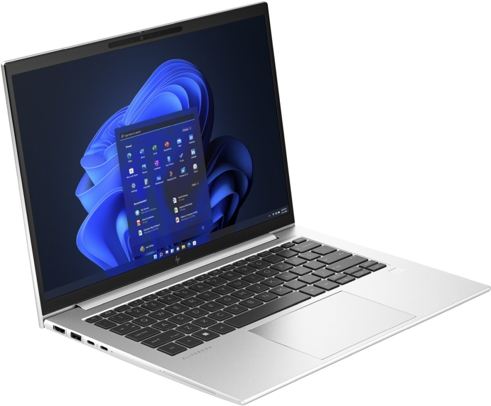 Лаптоп, HP EliteBook 840 G10, Core i7-1360P(up to 5GHz/18MB/12C), 14" WUXGA AG 400nits, 32GB 5200Mhz 2DIMM, 1TB PCIe SED OPAL2, WiFi 6E + BT 5.3, Backlit Kbd, FPR, NFC, Smart Card Reader, 3C Batt, Win 11 Pro, 3Y Warranty - image 2