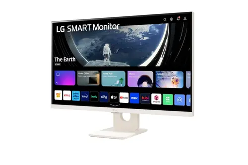 Монитор, LG 27SR50F-W, 27" IPS Smart webOS23, Anti-Glare, 5ms, 1000:1, 250cd/m, FHD 1920x1080, HDR 10, HDMI, USB, Wi-Fi B/in, Reader Mode, Speakers 5W x 2, Tilt, White - image 2