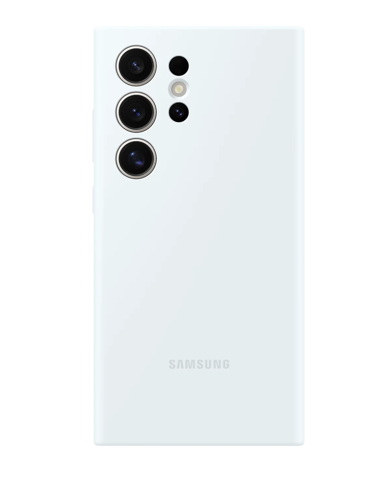 Калъф, Samsung S24 Ultra Silicone Case White