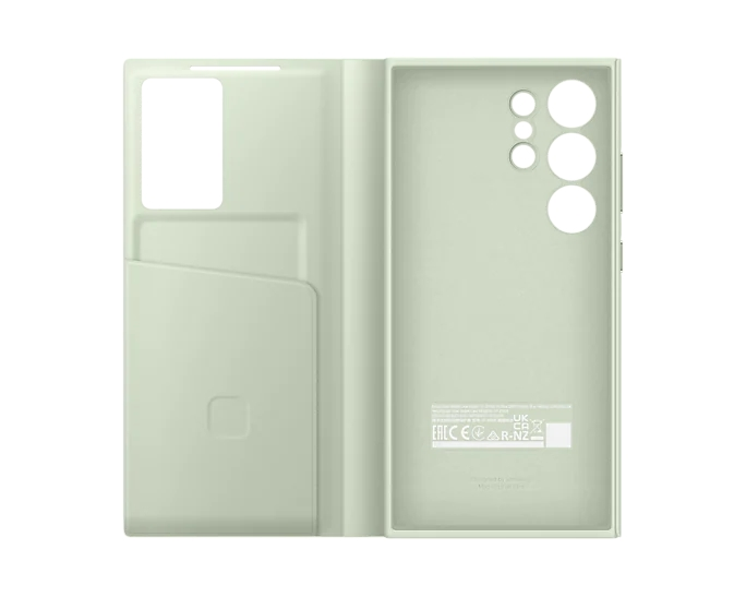 Калъф, Samsung S24 Ultra Smart View Wallet Case Light Green - image 4
