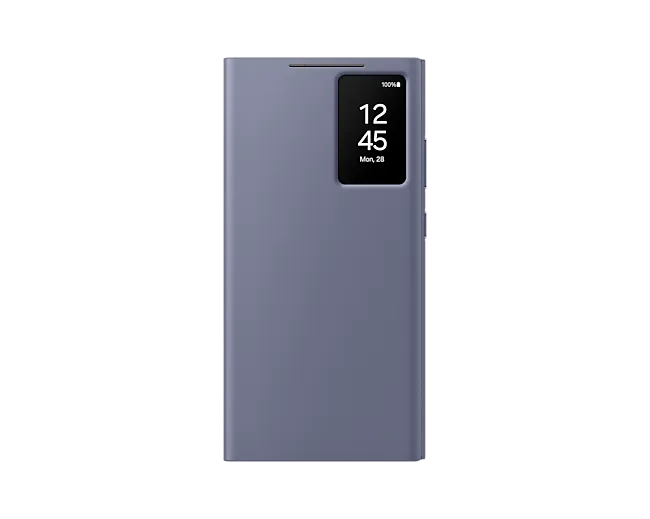 Калъф, Samsung S24 Ultra Smart View Wallet Case Violet