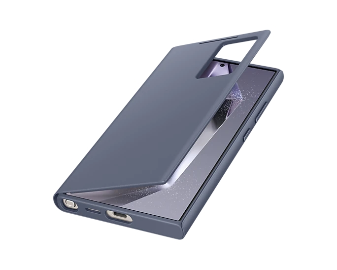 Калъф, Samsung S24 Ultra Smart View Wallet Case Violet - image 2