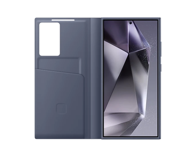 Калъф, Samsung S24 Ultra Smart View Wallet Case Violet - image 3