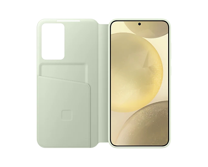 Калъф, Samsung S24+ Smart View Wallet Case Light Green - image 3
