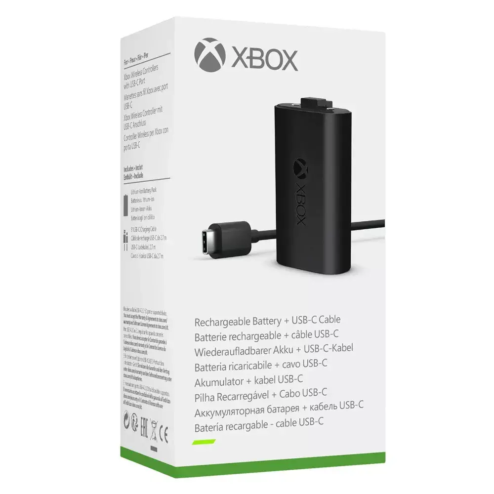 Κιτ μπαταρίας με καλώδιο USB-C για χειριστήριο XBOX - image 1
