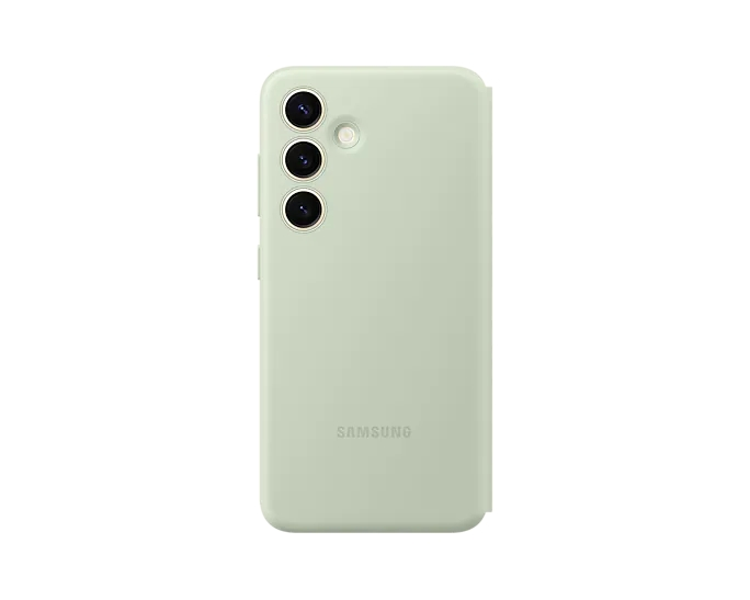 Калъф, Samsung S24 Smart View Wallet Case Light Green - image 1