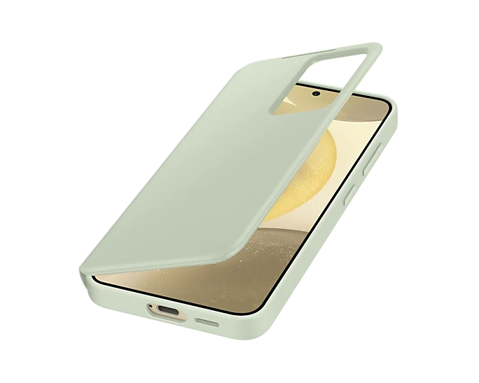 Калъф, Samsung S24 Smart View Wallet Case Light Green - image 2