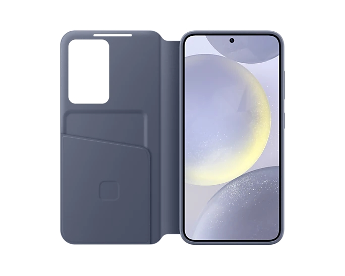 Калъф, Samsung S24 Smart View Wallet Case Violet - image 3