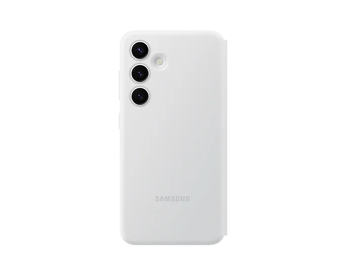 Калъф, Samsung S24 Smart View Wallet Case White - image 1