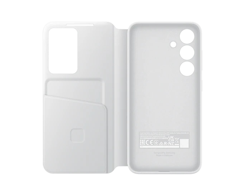 Калъф, Samsung S24 Smart View Wallet Case White - image 4