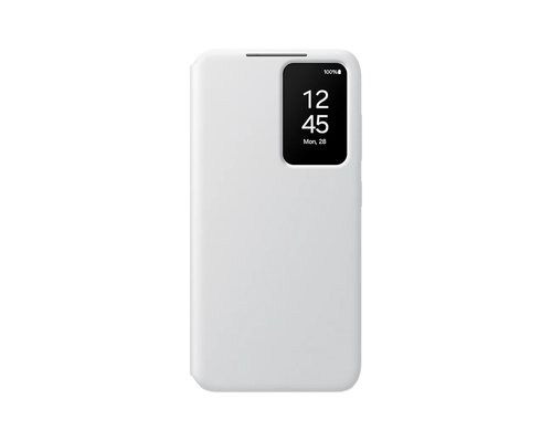 Калъф, Samsung S24 Smart View Wallet Case White
