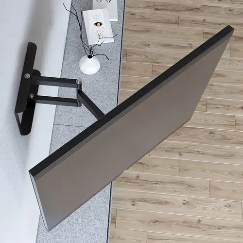 Стенна стойка Hama Fullmotion TV, 32-65", регулируема, Черна - image 5