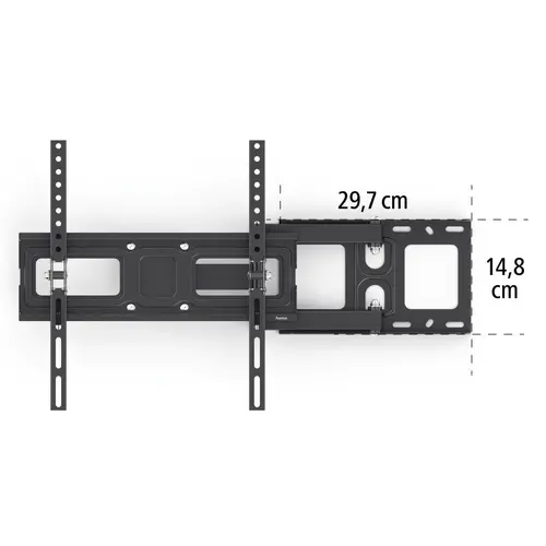 Suport de perete Hama Fullmotion TV, 32-65", reglabil, Negru - 9