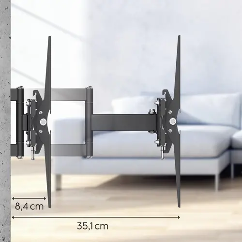 Стенна стойка за TV Hama FULLMOTION, 165 см (65"), 220830 - image 9