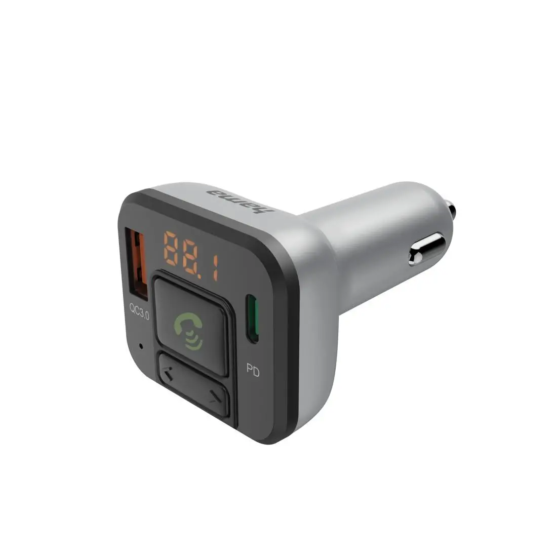 FM Transmitter HAMA, funcție Bluetooth, Handsfree, 1xUSB-C,1xUSB-A, 14169