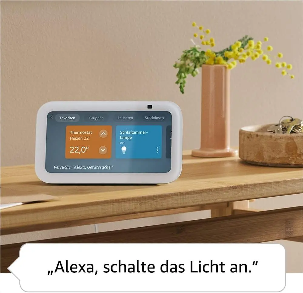 Boxă inteligentă Amazon Echo Show 5, 3nd Gen., Ecran tactil, Asistent vocal, Albă - image 2
