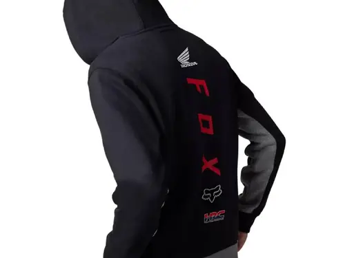 Суитчър FOX X HONDA ZIP FLEECE BLK FOX - image 2