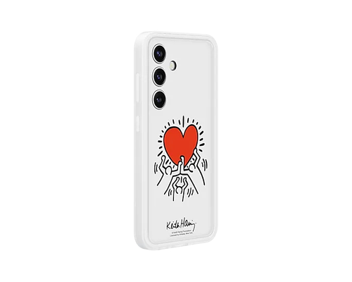 Калъф, Samsung S24 Suit Case White - image 1